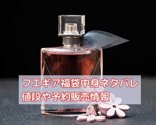 フエギア福袋の中身ネタバレ！値段や予約販売情報を詳しく！